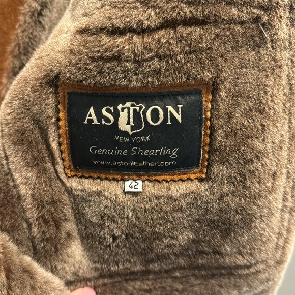 Authentic shearling jacket-Aston New York - Picture 4 of 5